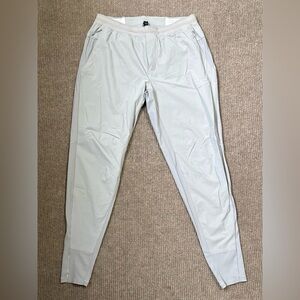 lululemon athletica Men's Light Gray Performance Joggers